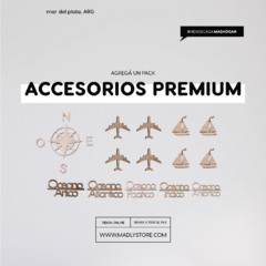 Pack Accesorios Premium (Cajú)
