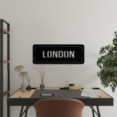 Cartel Ciudad - London - comprar online