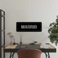 Cartel Ciudad - Madrid - comprar online