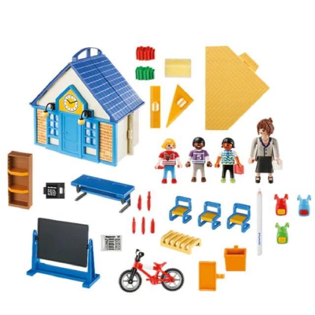 PLAYMOBIL ESCUELA PORTATIL Jugueterias Gulliver