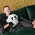 Handwarmers Pillow Cozy Noxxiez • Panda • 35cm. - comprar online