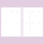 Imagem do planner fleurs rosa | coleção anterior