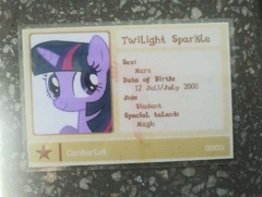 Licencia Twilight Sparkle (My Little Pony)