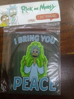 Iman Rick y Morty 10- Les traigo paz