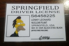 Licencia/id Lenny Leonard(Simpsons)