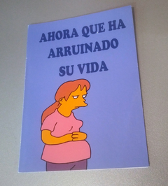 Tarjeta Embarazada (Simpson)