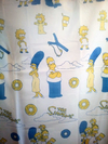 Cortina de baño Los Simpsons