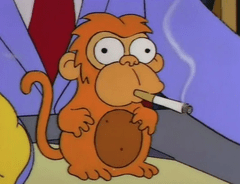 Mono Fumarola De Los Simpson - comprar online