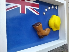 Cuadro Australia 3D - Simpson - tienda online