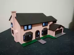 Lampara Casa de Los Simpson