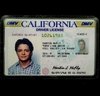 Licencia de conducir Marty McFly