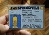 Licencia de conducir Homero Simpson