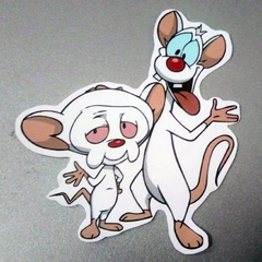 Stickers - Pinky y Cerebro