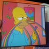 Cuadro Homero Fumado Simpson - 20x20