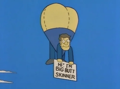 Skinner Gran Trasero Los Simpson(iman) - comprar online