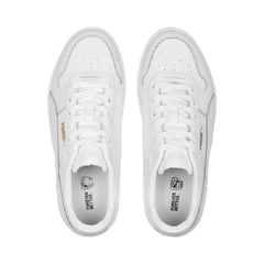 Tênis Feminino Puma Carina Street BDP Branco e Dourado Original na internet