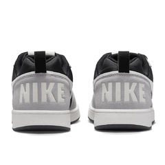 Tênis Nike Court Borough Low Premium Cinza e Preto Original - Footlet