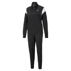 Agasalho Feminino Puma Classic Tricot Suit Preto e Branco