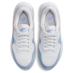 Tênis Feminino Nike Air Max Systm Branco e Azul Original na internet