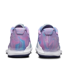 Tênis Feminino Nike Court Air Zoom Vapor Pro HC Rosa e Azul - Footlet