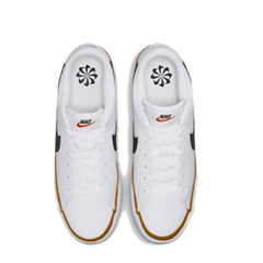 Tênis Nike Court Legacy Branco e Preto Original na internet