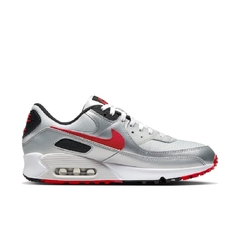 Tênis Nike Air Max 90 Cinza e Vermelho Original - comprar online