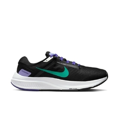 Tênis Feminino Nike Air Zoom Structure 24 Preto Original - comprar online