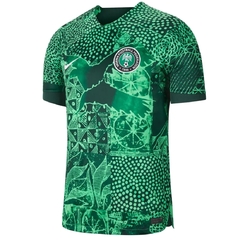 Camisa Nigéria 22/23 Uniforme 1 Verde Nike Original