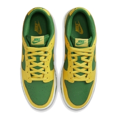 Tênis Nike Dunk Low Retro Verde e Amarelo Original na internet