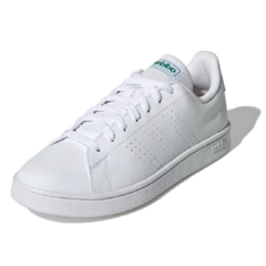 Tênis Adidas Advantage Base Branco e Verde Original