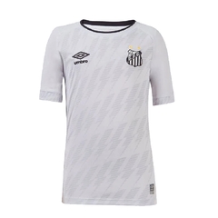 Camisa Infantil Santos 2021 Uniforme 1 Branco Umbro Original