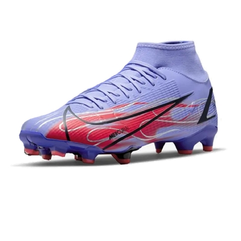 Chuteira Campo Nike Mercurial Superfly 8 Academy Mbappe Roxa