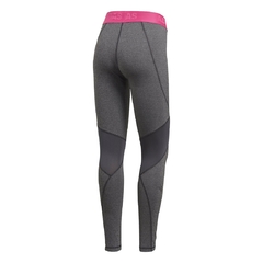 Calça Legging Feminina Adidas Ask Spr Tig Lg Cinza Original - comprar online