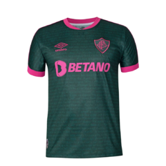 Camisa Fluminense FC 2023 Cartola Uniforme 3 Verde Umbro Original