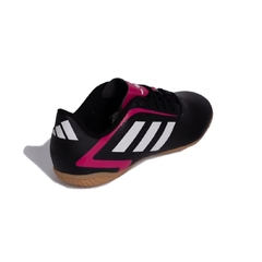 Chuteira Salão Adidas Artilheira VI Preta e Rosa Original - Footlet