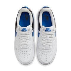 Tênis Feminino Nike Air Force 1 '07 Branco e Azul Original na internet