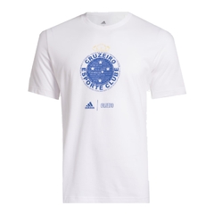 Camiseta Cruzeiro Blank Branca Adidas Original