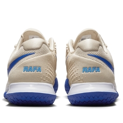 Tênis Nike Court Zoom Vapor Cage 4 Rafa Bege e Azul Original - Footlet