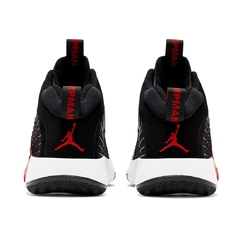 Tênis Air Jordan Jumpman 2021 Preto e Vermelho Original - Footlet