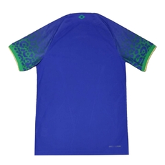 Camisa Seleção Brasileira JOGADOR 2022 Azul Uniforme 2 Original Nike - comprar online