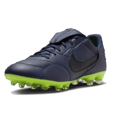 Chuteira Campo Nike Premier 3 Azul Escuro Original