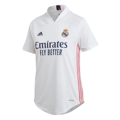 Camisa Feminina Real Madrid 2020 Branca Home Adidas Original