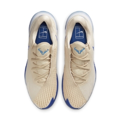 Tênis Nike Court Zoom Vapor Cage 4 Rafa Bege e Azul Original na internet