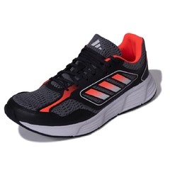 Tênis Adidas Galaxy Star Cinza e Laranja Original