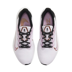 Tênis Feminino Nike Air Zoom Winflo 7 Branco e Rosa Original - Footlet