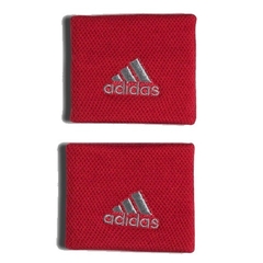 Munhequeira Adidas Wristband S para Tênis Vermelha - Par