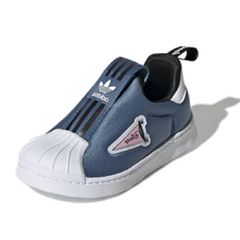 Tênis Infantil Adidas X Disney Superstar 360 Azul Original