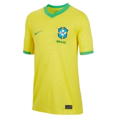 Camisa Infantil Seleção Brasileira Uniforme 1 2023 Nike