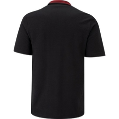 Camiseta Polo Flamengo Dna Preta e Vermelha Adidas Original - comprar online