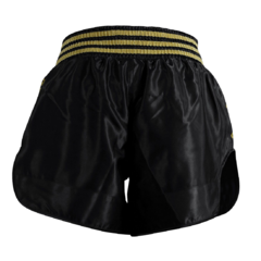 Shorts Feminino de Muay Thai Adidas Preto e Dourado Original - comprar online